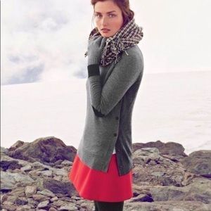 Pink j.crew mini skirt